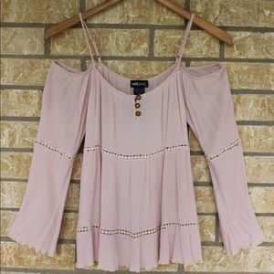Baby Pink Wet Seal Blouse